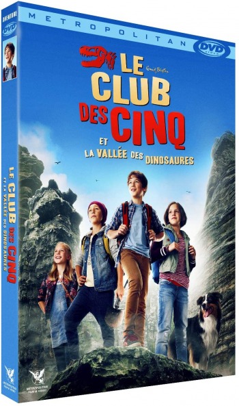 Le Club Des Cinq Et La Vallée Des Dinosaures Affiche e1601048590258