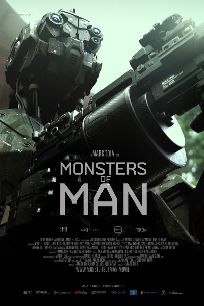 Monsters Of Man Affiche e1617825790636