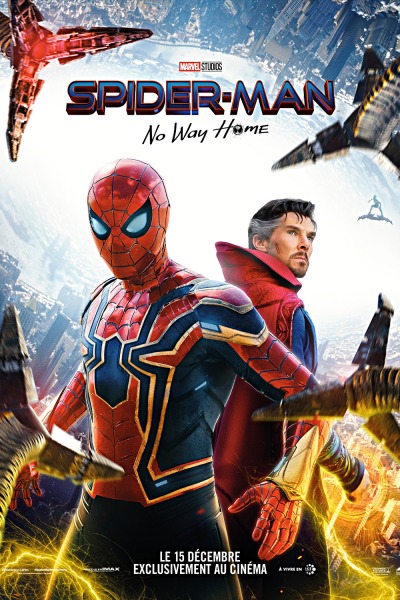 Spider Man No Way Home Affiche e1637001202556